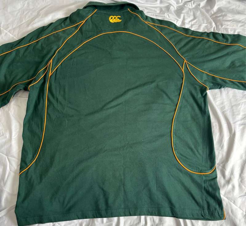 Springbok Vintage Classic Jersey XXXL size Canterbury Embroidered Patches