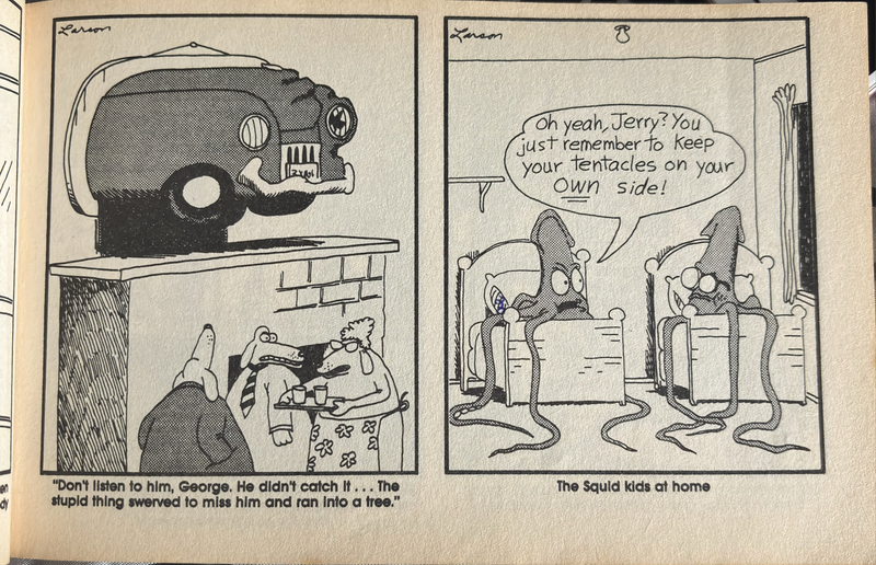 Old Comics Bride of the Far Side& It came from the Far Side Rare Collection