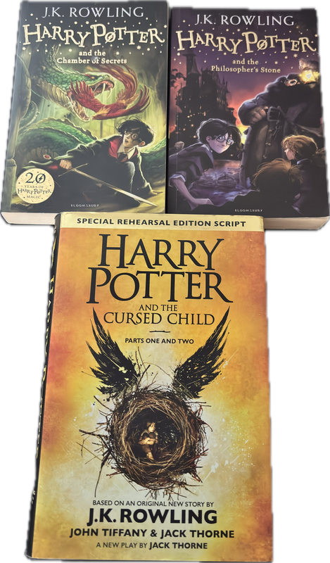 Harry Potter 3 Book lot