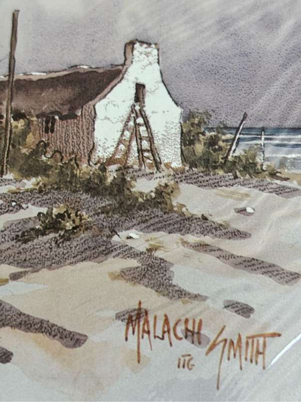Malachi Smith 2 Limited Signed Prints 304/500 Sealed Unframed