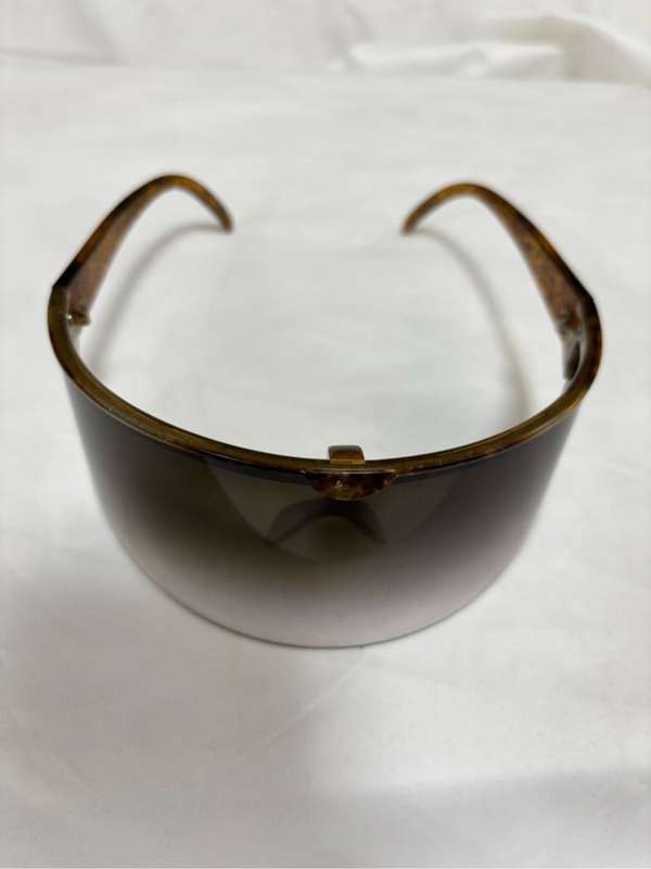 Michel Goujon Paris Sunglasses Unique Design Brown