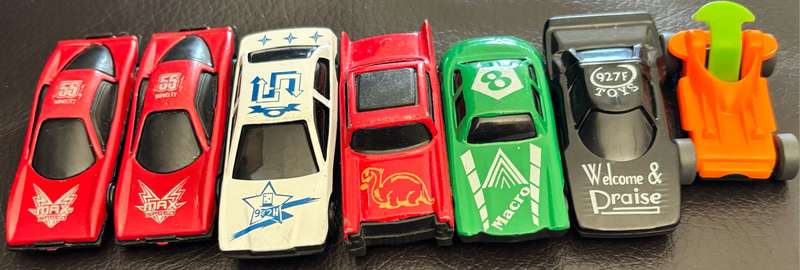 Miniature Toy Cars lot x7