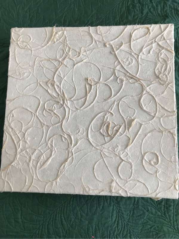 Handmade Swirl Photo Album like New