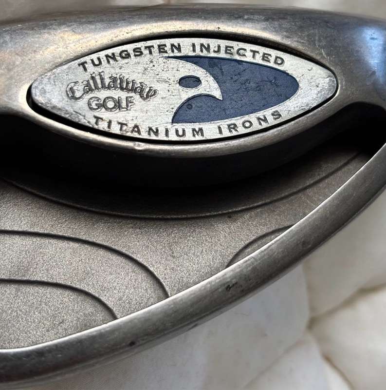 Callaway Hawkeye 9 Iron Tungsten Injected Titanium Iron