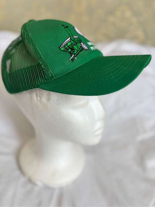 Snap Back Hat Green J&M Ohio Made in USA Hat