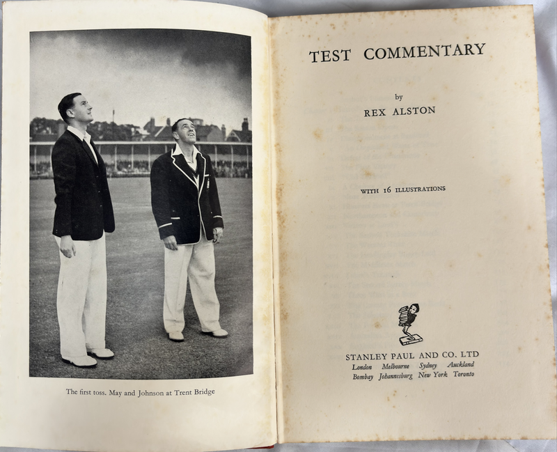 Old Cricket Books 1956, 1957, 1960, 1956 Lot of 4