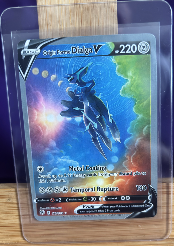 Pokémon Origin Forme Dialga V Full Art 177/189 Ultra Rare