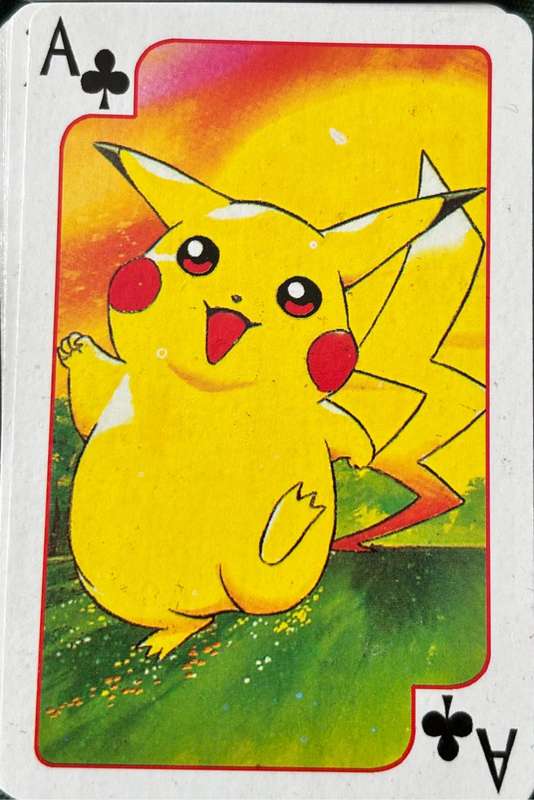 Pokémon Pocket Monsters Pikachu featured 54 deck