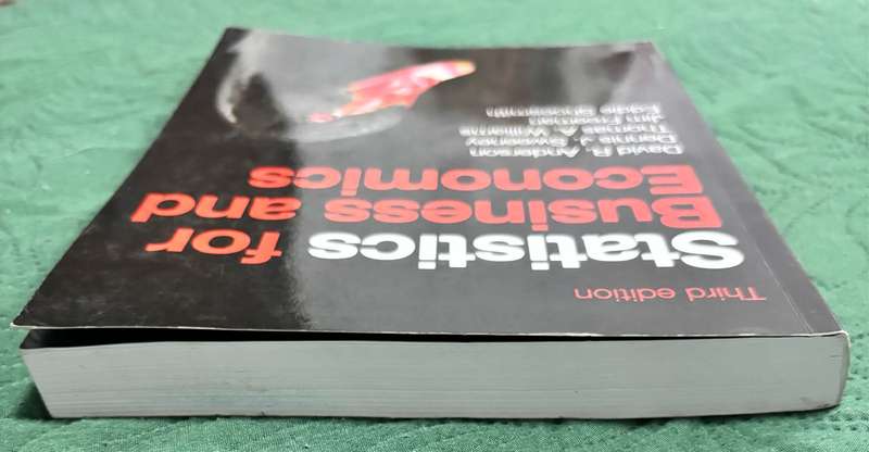 Statistics for Business and Economics 3rd Edition by David R Anderson, Dennis J Sweeney
