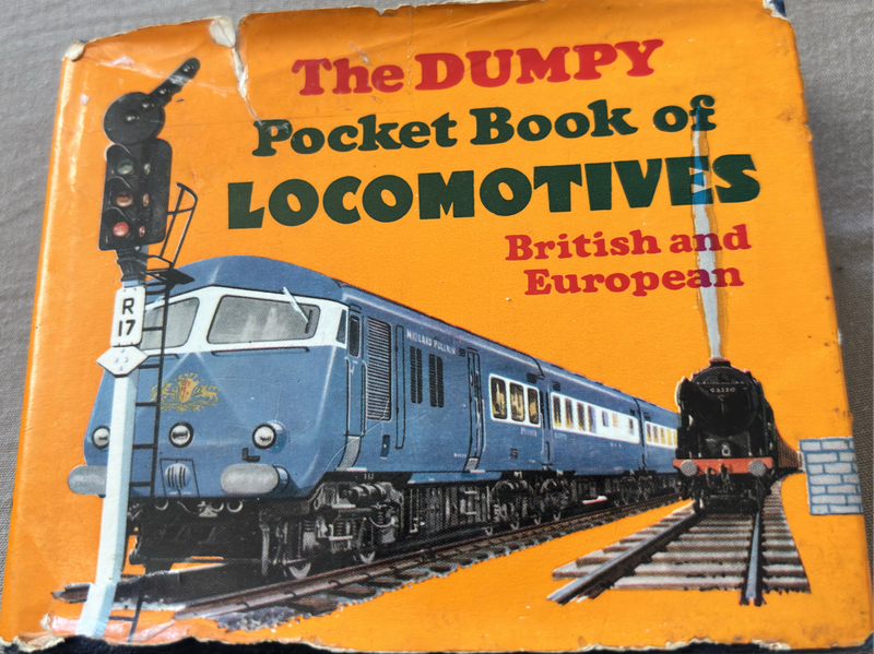 The Dumpy Pocket Book of Locomotives British and European 1961 1st edition