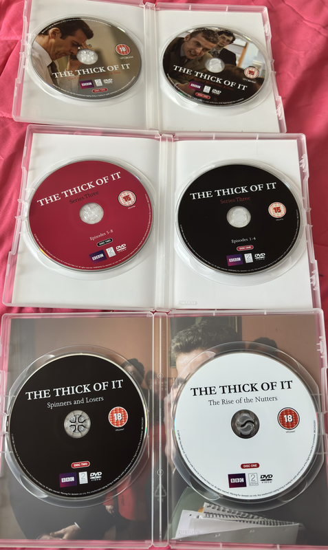 BBC DVD The Thick of It series 1-3