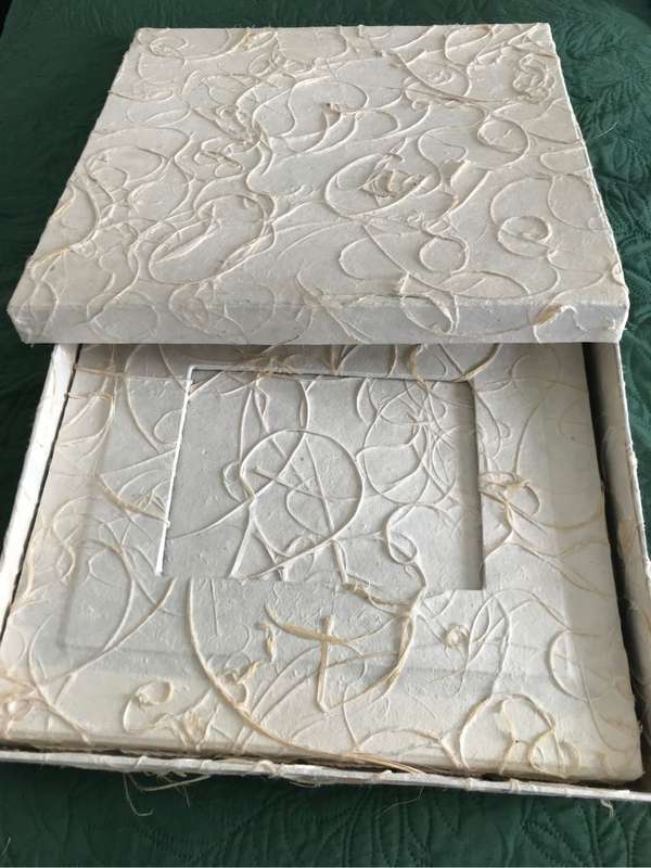 Handmade Swirl Photo Album like New