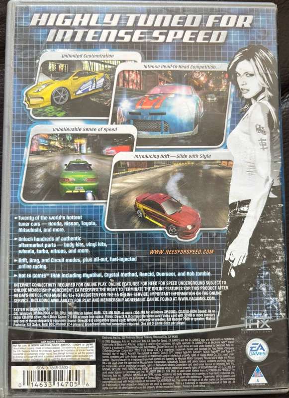 PC Games x 2, Tony Hawks Pro Skater 2 & Need for Speed 2 disks
