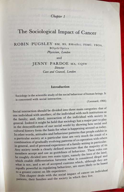 Oncology for Nurses Volume 2, Care and Support Robert Tiffany