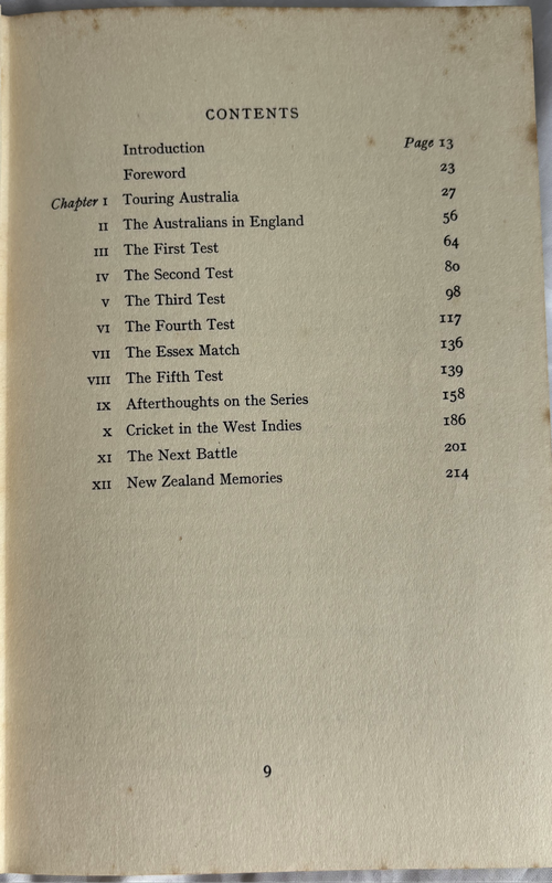 Old Signed Cricket 1st Edition Playing to Win by Trevor Bailey 1956