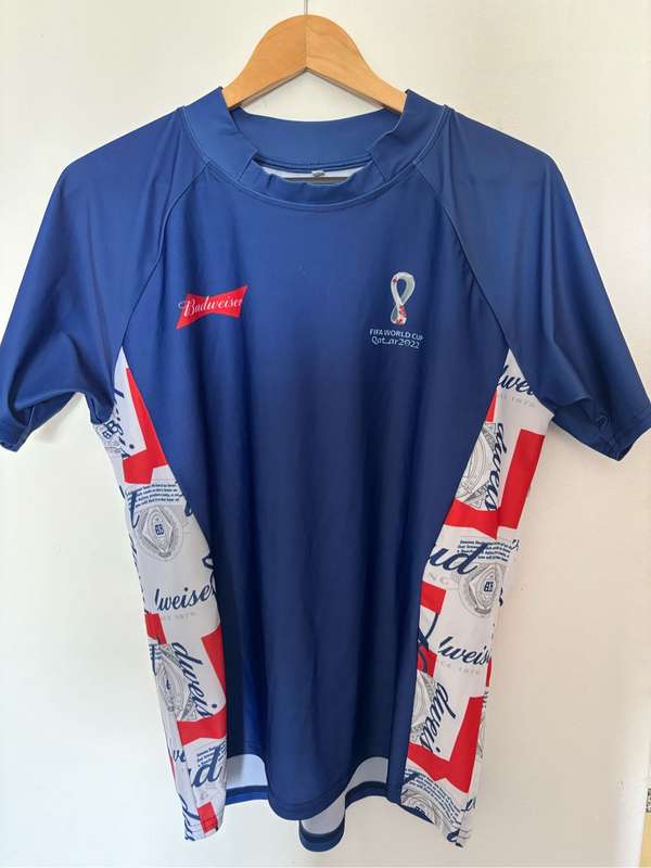 FIFA World Cup 2022 Qatar Budweiser Special Edition Jersey Size M