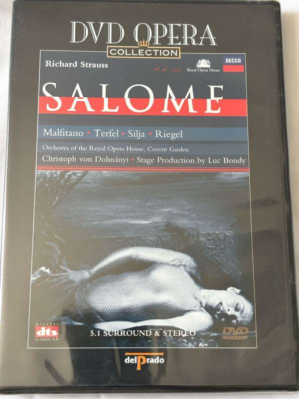 New DVD Opera Collection Lot 5, Macbeth, Arabella, Siegfried, Salome and Lelisir damore