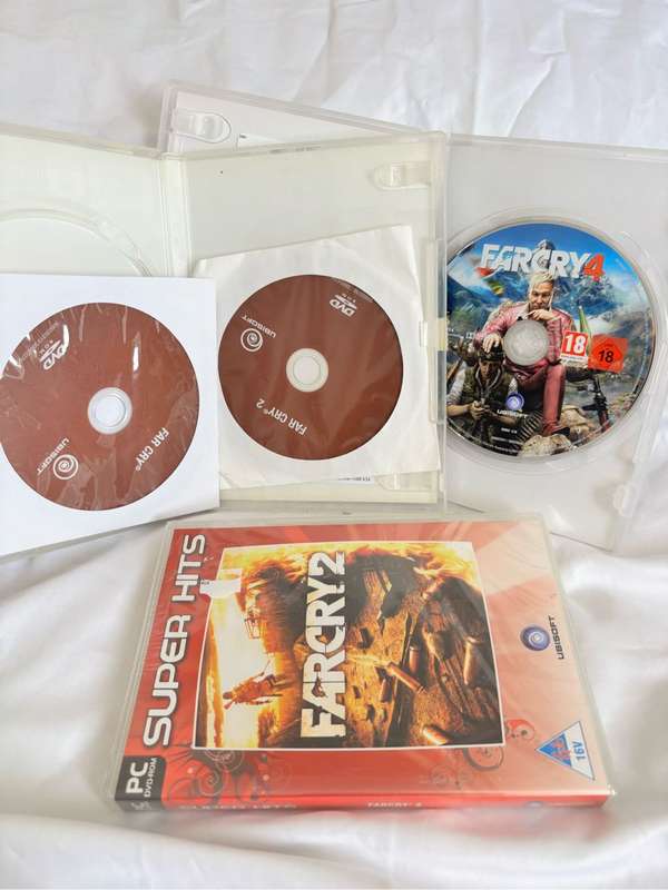 Far Cry PC Svd Rom 5 Discs Far Cry 2 Sealed,