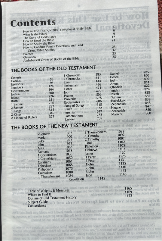 Study Bible KJV 2000 Devotional