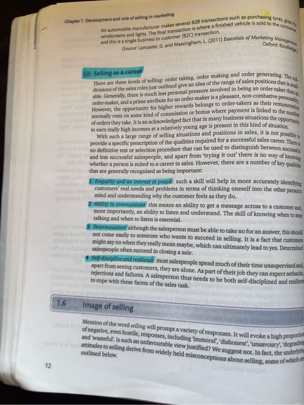 Selling and Sales Management 10th Edition by David Jobber & Geoff Lancaster