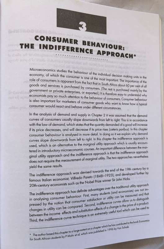Microeconomics by R P Viljoen