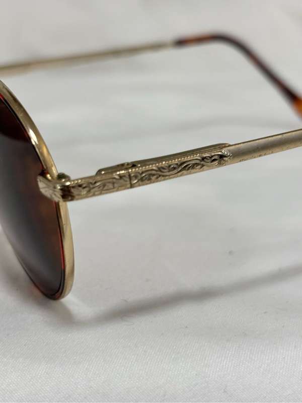Sunglasses Gold Frame Round M-262-S