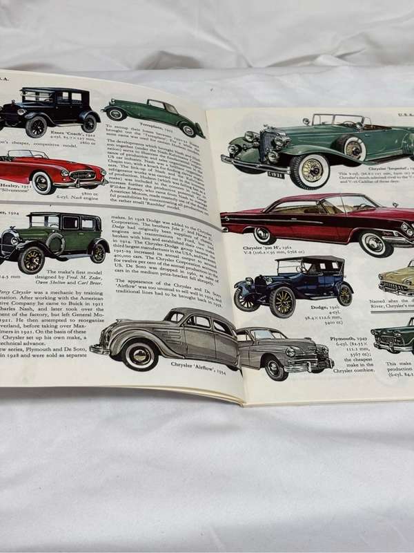 Cars of the World Part 1-4 in cover J D Scheel