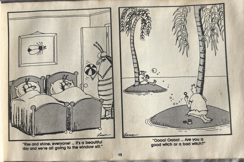 Old Comics Bride of the Far Side& It came from the Far Side Rare Collection