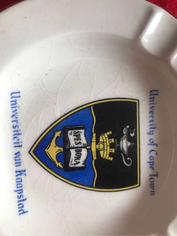 University of Cape Town ashtray