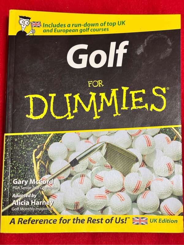 Golf for dummies by Gary McCord PGA Senior Tour Champion UK Edition