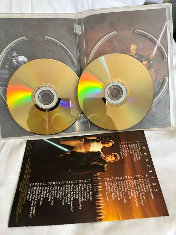 Star Wars 2 and 3 Double Discs and The Lost Boys Combo DVD