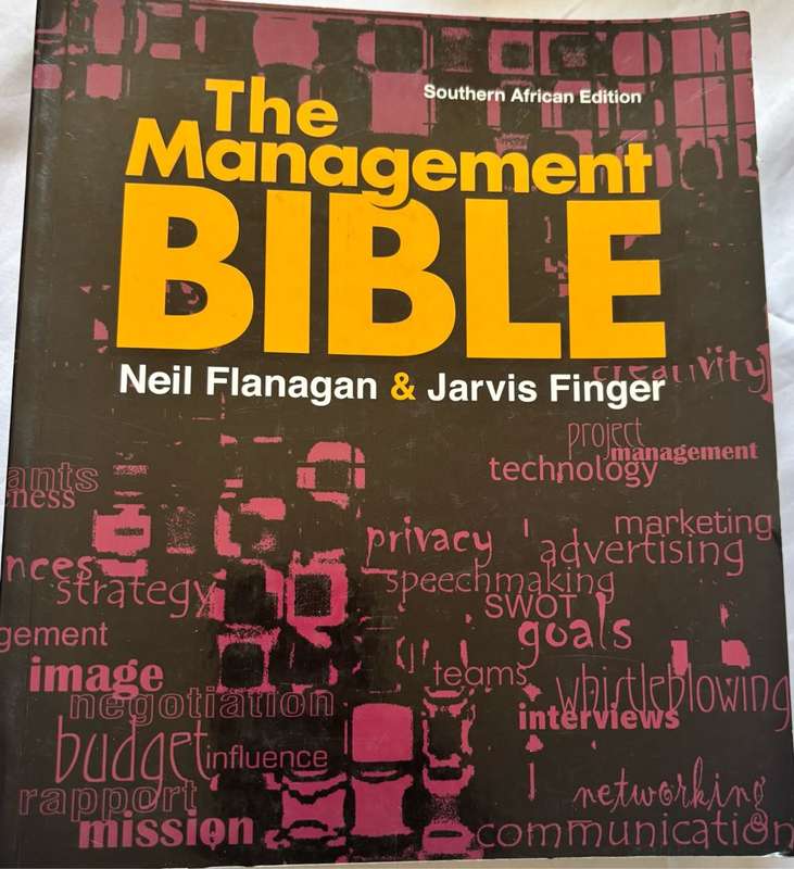 The Management Bible South African Edition by Neil Flanagan & Jarvis Finger