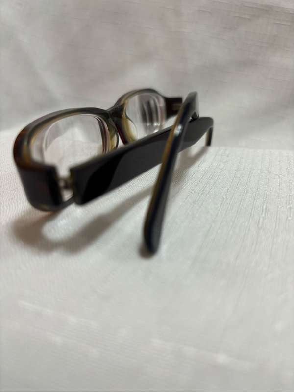 Preppy Eyeglass Frame Brown Plastic Wine 52[]19 140