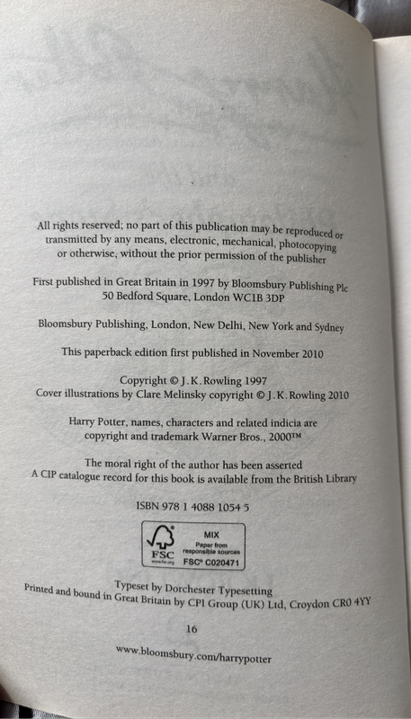 Harry Potter 3 Books Lot Philosophers Stone, Prisoner of Azkaban, Order of Phoenix 2010