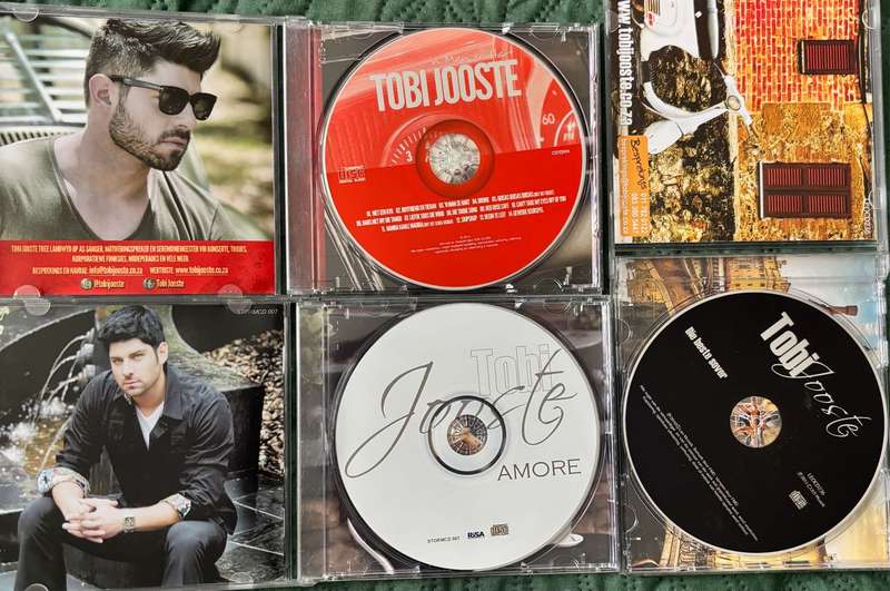 Tobi Jooste Autographed Signed Geteken Drie CDs