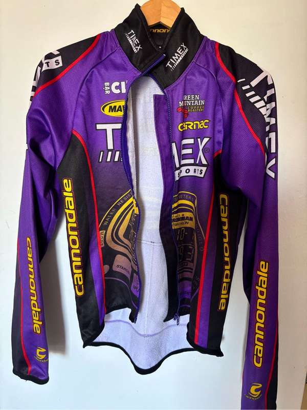 Timex Spirts Ironman Triathlon Long Sleeve Jacket Cannondale Size S