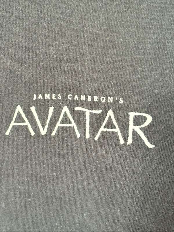 Avatar James Cameron 2009 Promo T Shirt Black L