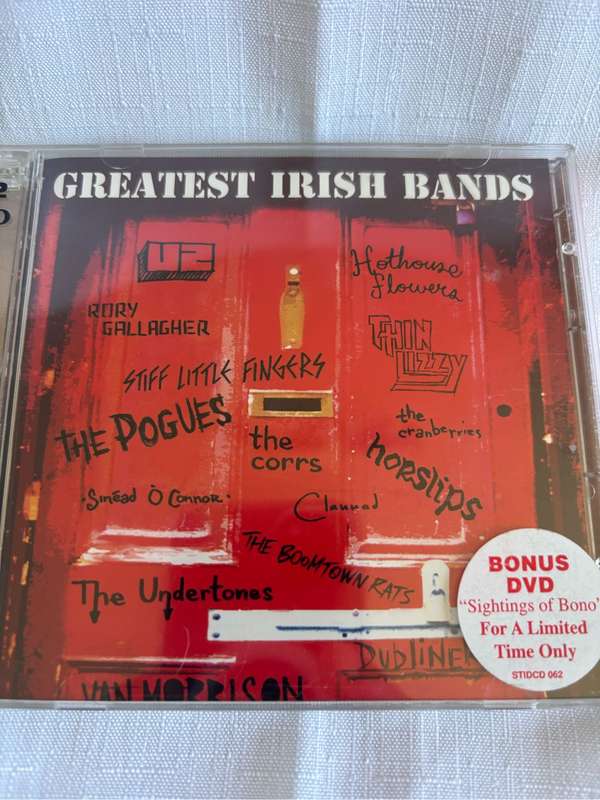 Import Greatest Irish Bands CD and DVD