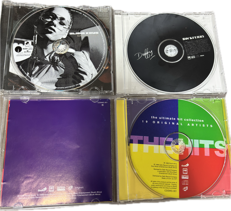 CD lot Alicia Keys, Duffy & The Ultimate Hit Collection