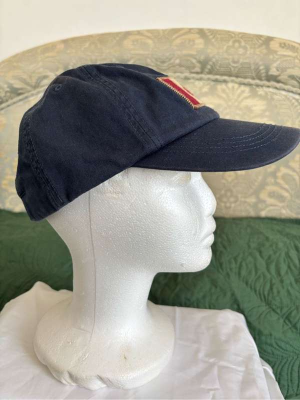 Roots Canada Baseball Cap Blue Vintage