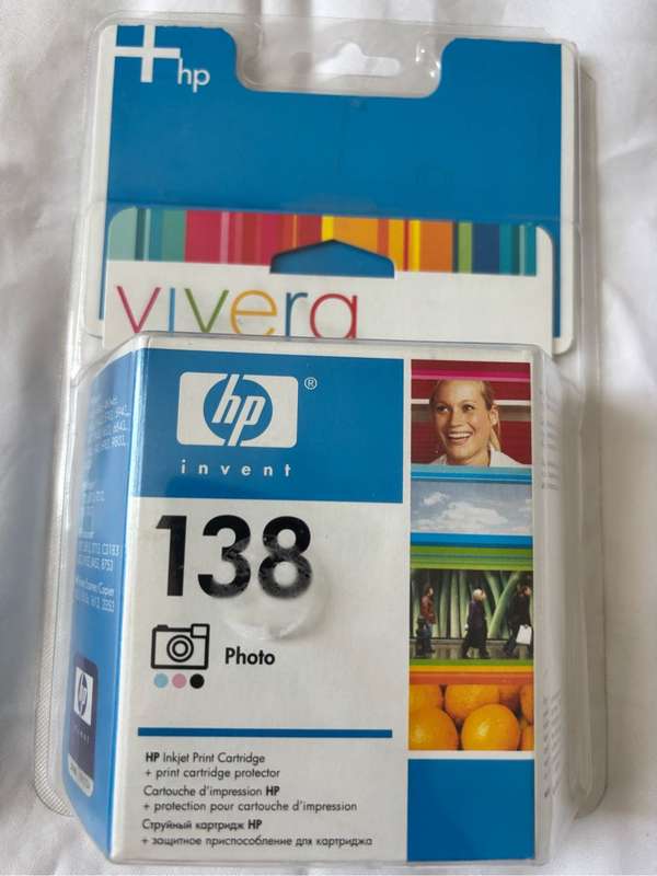 HP Invent 138 Photo Inkjet Print Cartridge  C6FN6 591724