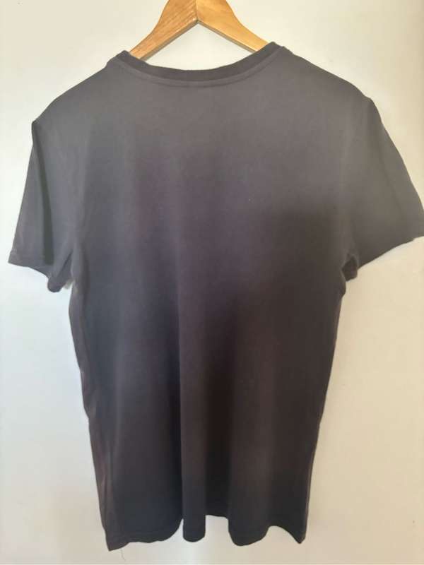 Justice League T Shirt Four Patches Size M Grey Vintage
