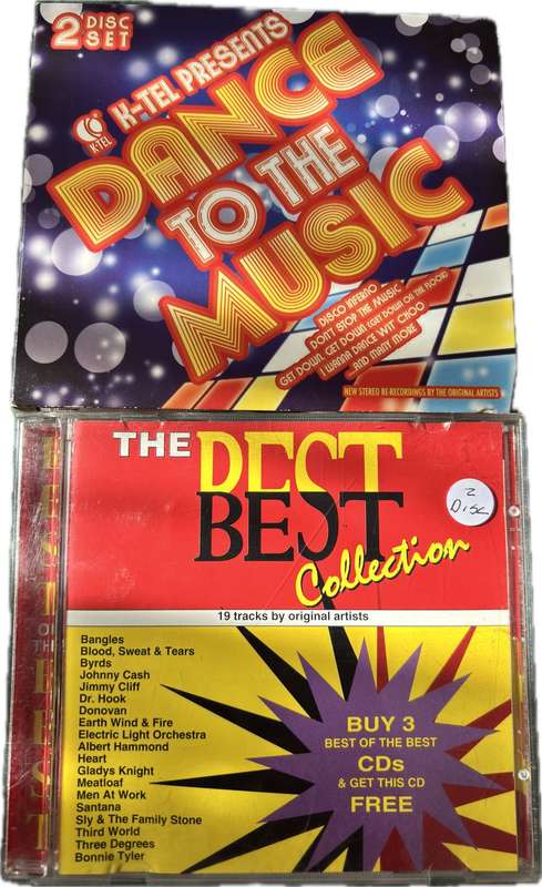 Music CD x 2, The Best Collection & Dance to the Music