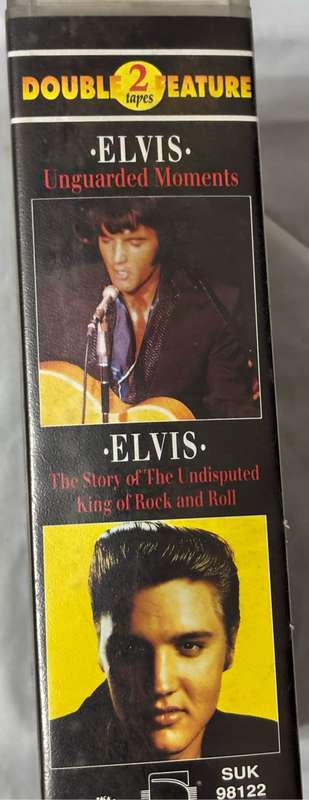 Elvis Presley VHS 1956 In the Beginning and Double Feature