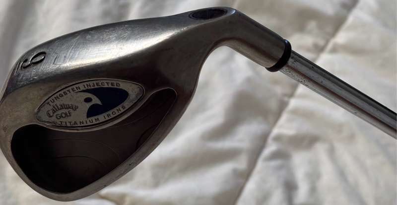 Callaway Hawkeye 9 Iron Tungsten Injected Titanium Iron
