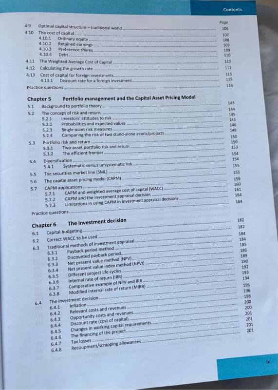 Management Finance 7th Edition FO Skae