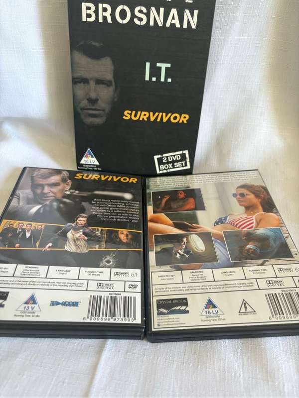 DVD Double Pierce Brosman IT and Survivor