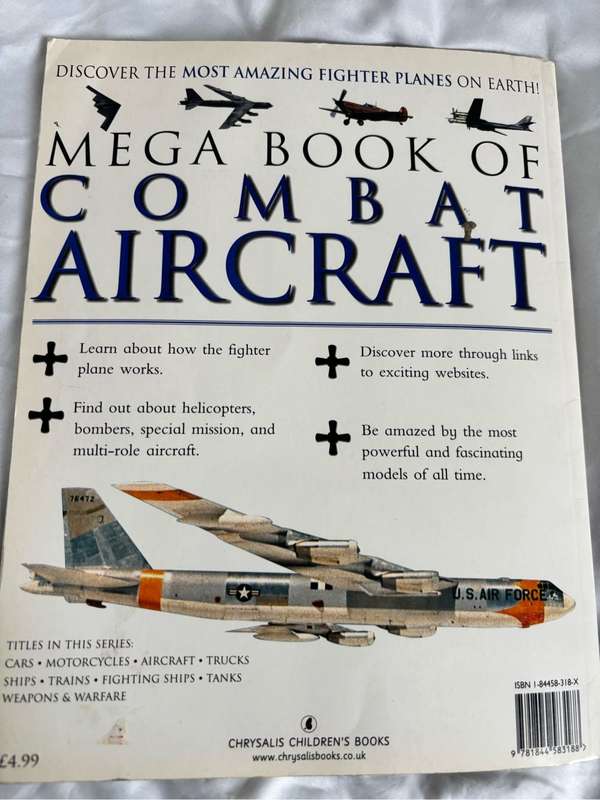 Mega Book of Combat Aircraft Most Amazing Fighter Planes on Earth