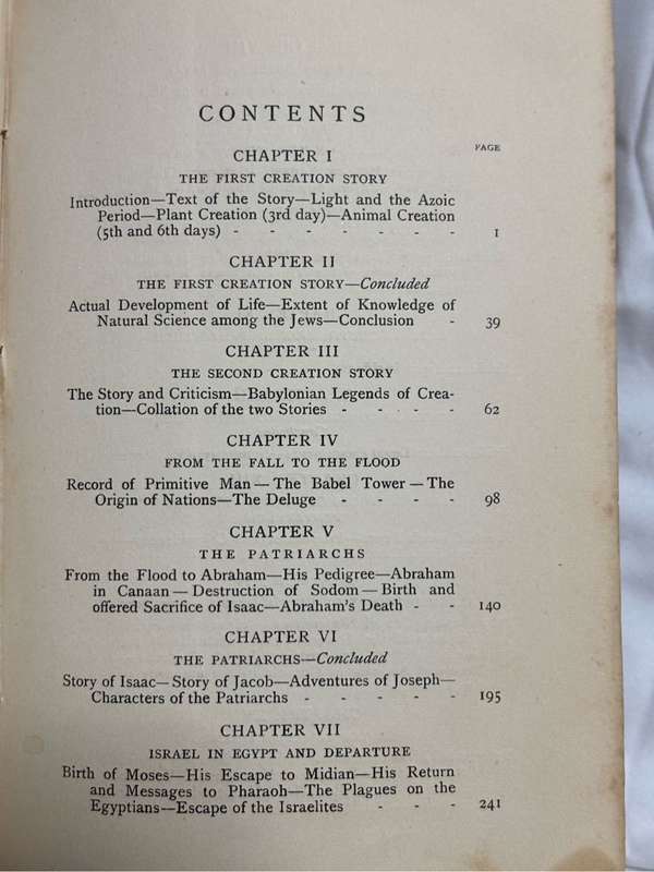 Genesis and Exodus as History A Critical Enquiry 1906 by James Thomas