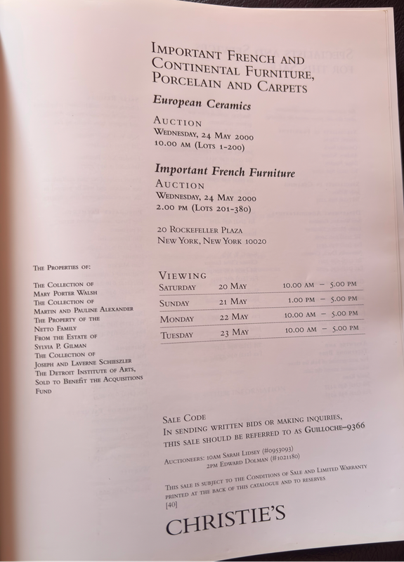 3 Christies Catalogues